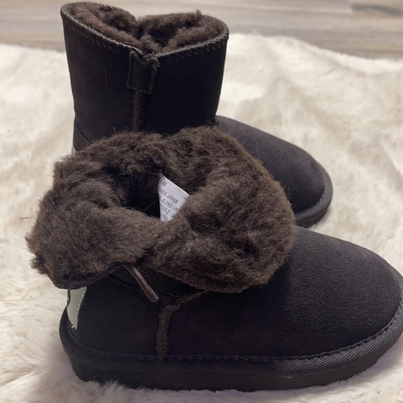 Aussie Merino Suede/Wool Auckland Children’s Boot - Picture 2 of 16